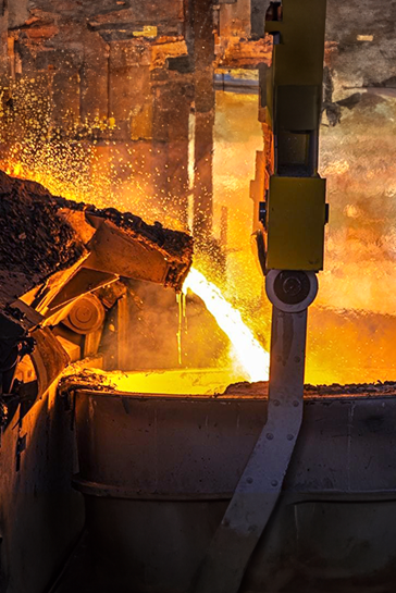 Femnco steel melting image